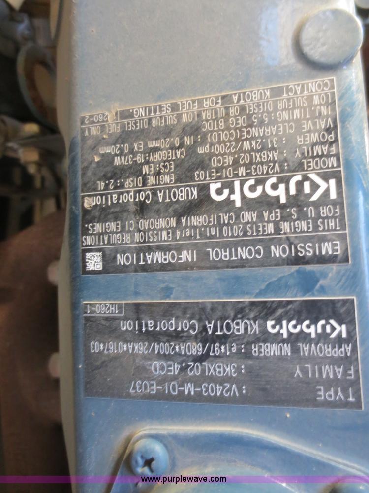 image for item F8129 2011 Bobcat E42 compact excavator