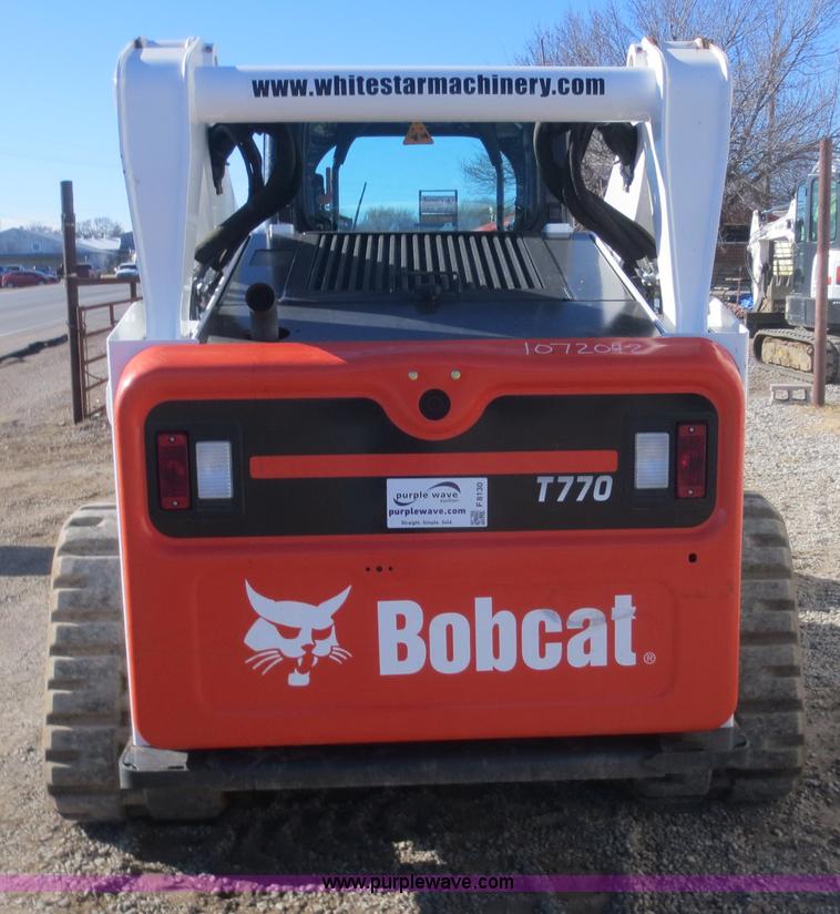 image for item F8130 2013 Bobcat T770 skid steer