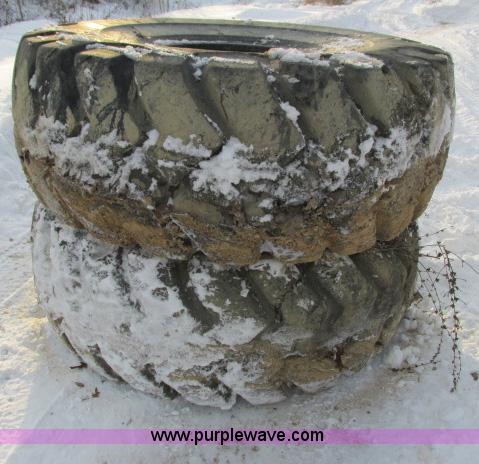 image for item G8897 (4) loader tires