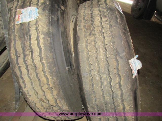 image for item G8904 (2) 11R17.5 tires