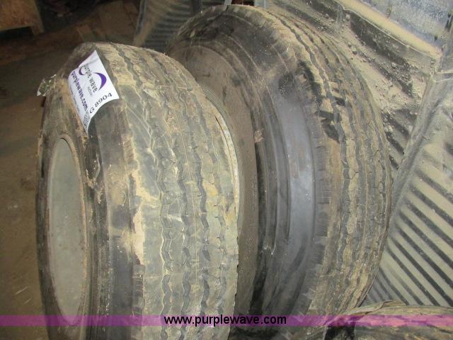 image for item G8904 (2) 11R17.5 tires