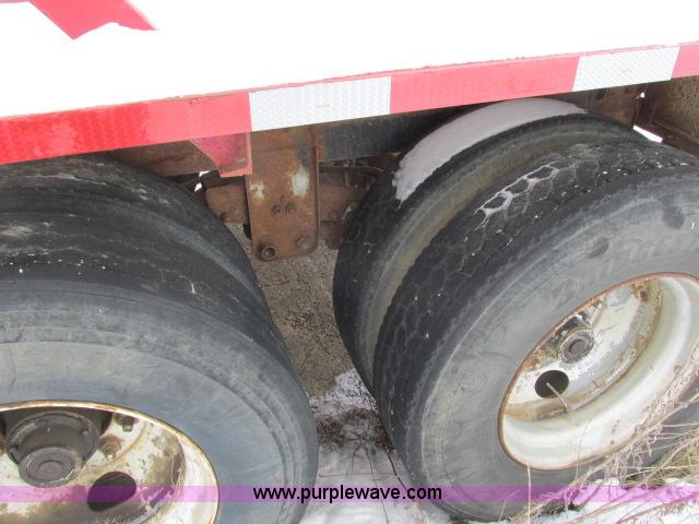image for item G8905 1960 V-bottom belly dump tandem axle trailer