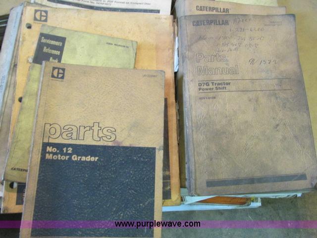 image for item G8910 Approximately 40 parts and service manuals