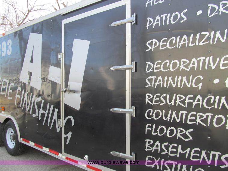 image for item G9639 2009 Road Master RMWAG8532TA enclosed cargo trailer