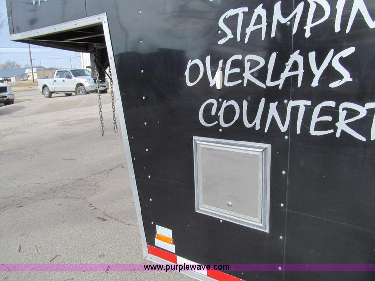 image for item G9639 2009 Road Master RMWAG8532TA enclosed cargo trailer