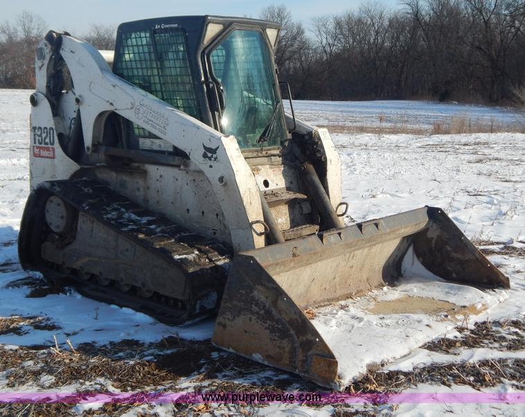 image for item H3813 2008 Bobcat T320 track skid steer