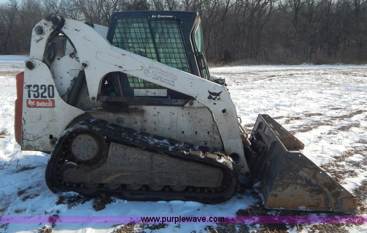 image for item H3813 2008 Bobcat T320 track skid steer