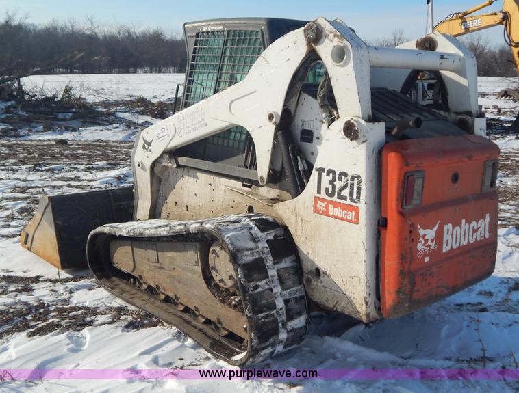 image for item H3813 2008 Bobcat T320 track skid steer