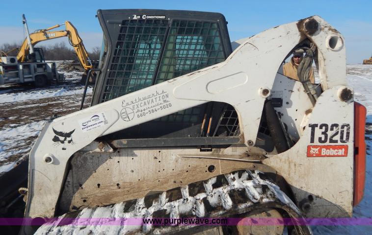 image for item H3813 2008 Bobcat T320 track skid steer