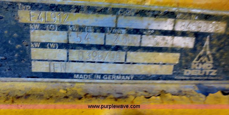 image for item H6688 1996 Ditch Witch 7610DD concrete wheel saw