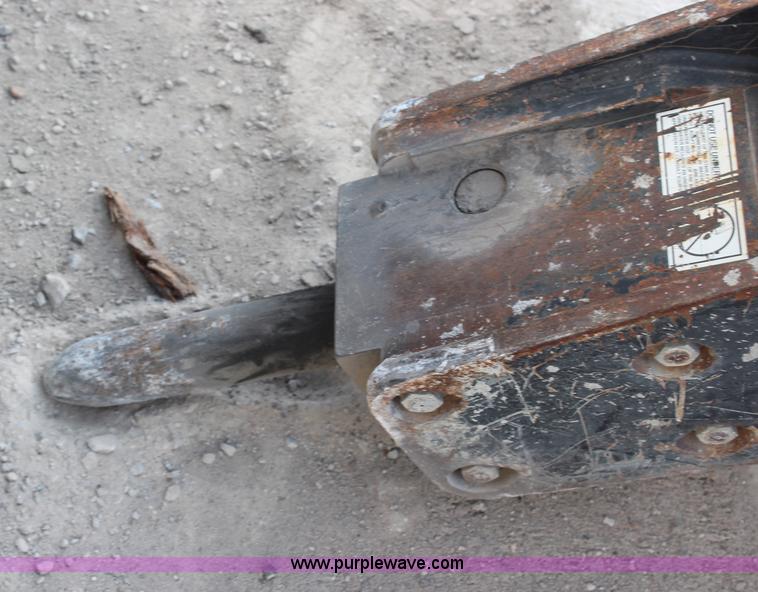 image for item H7829 Stanley MB3570 hydraulic breaker skid steer attachment