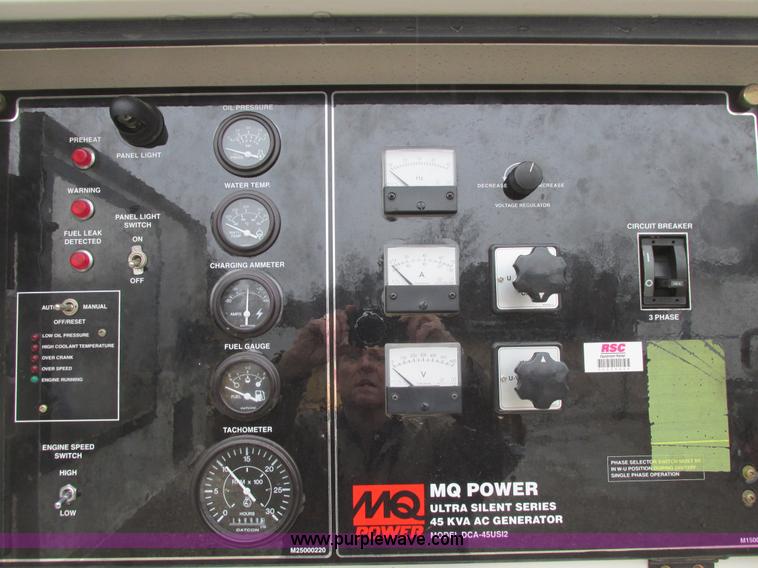 image for item I4937 2009 Multiquip DCA45USI Whisperwatt generator