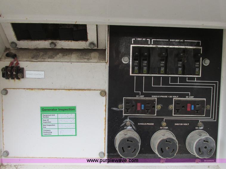 image for item I4937 2009 Multiquip DCA45USI Whisperwatt generator