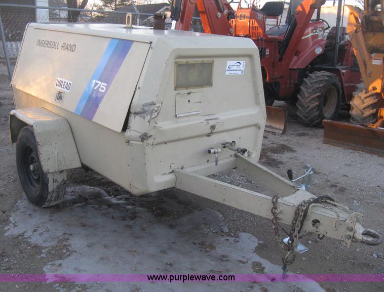 image for item I5724 Ingersoll Rand 175 air compressor