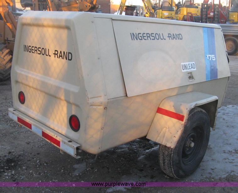 image for item I5724 Ingersoll Rand 175 air compressor