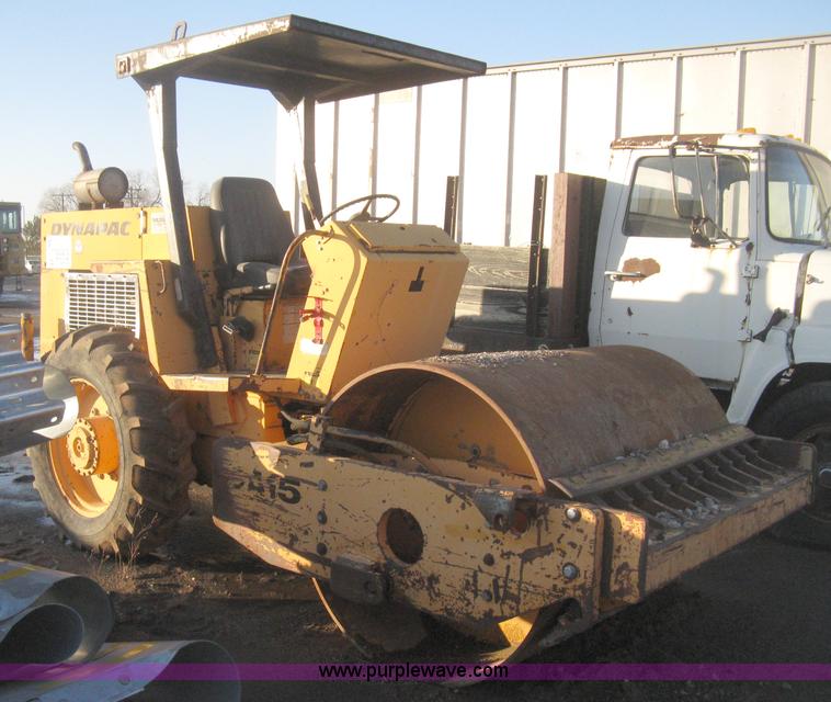 image for item I5729 Dynapac CA15PD smooth drum vibratory roller