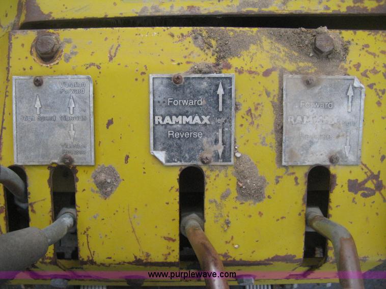 image for item I5731 1994 Multiquip Rammax RW1404 trench compactor