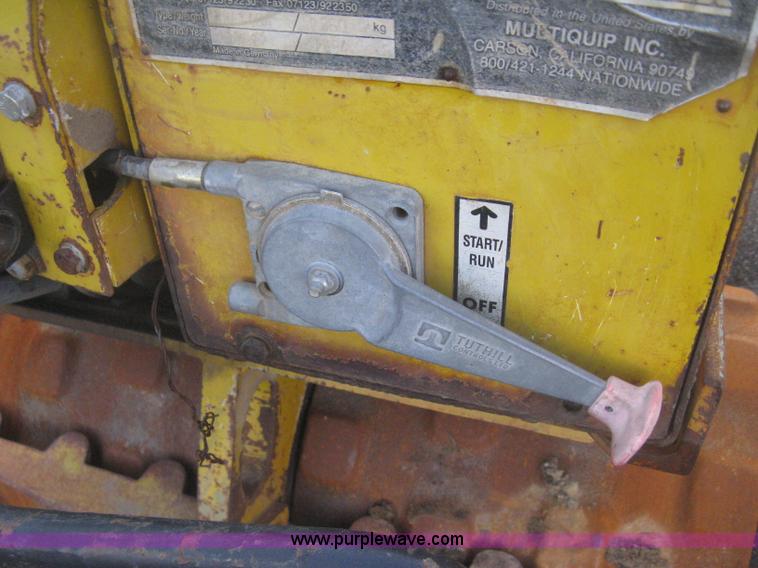 image for item I5731 1994 Multiquip Rammax RW1404 trench compactor