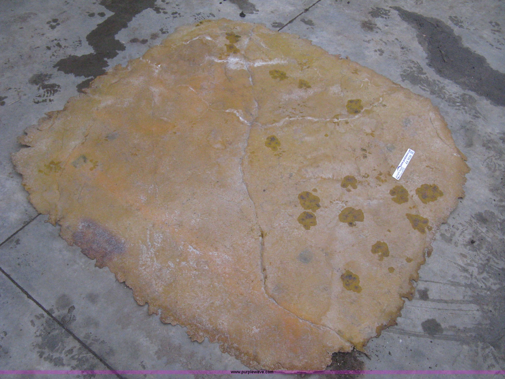 (2) assorted concrete rubber stamps in Wichita, KS Item AX9538 sold