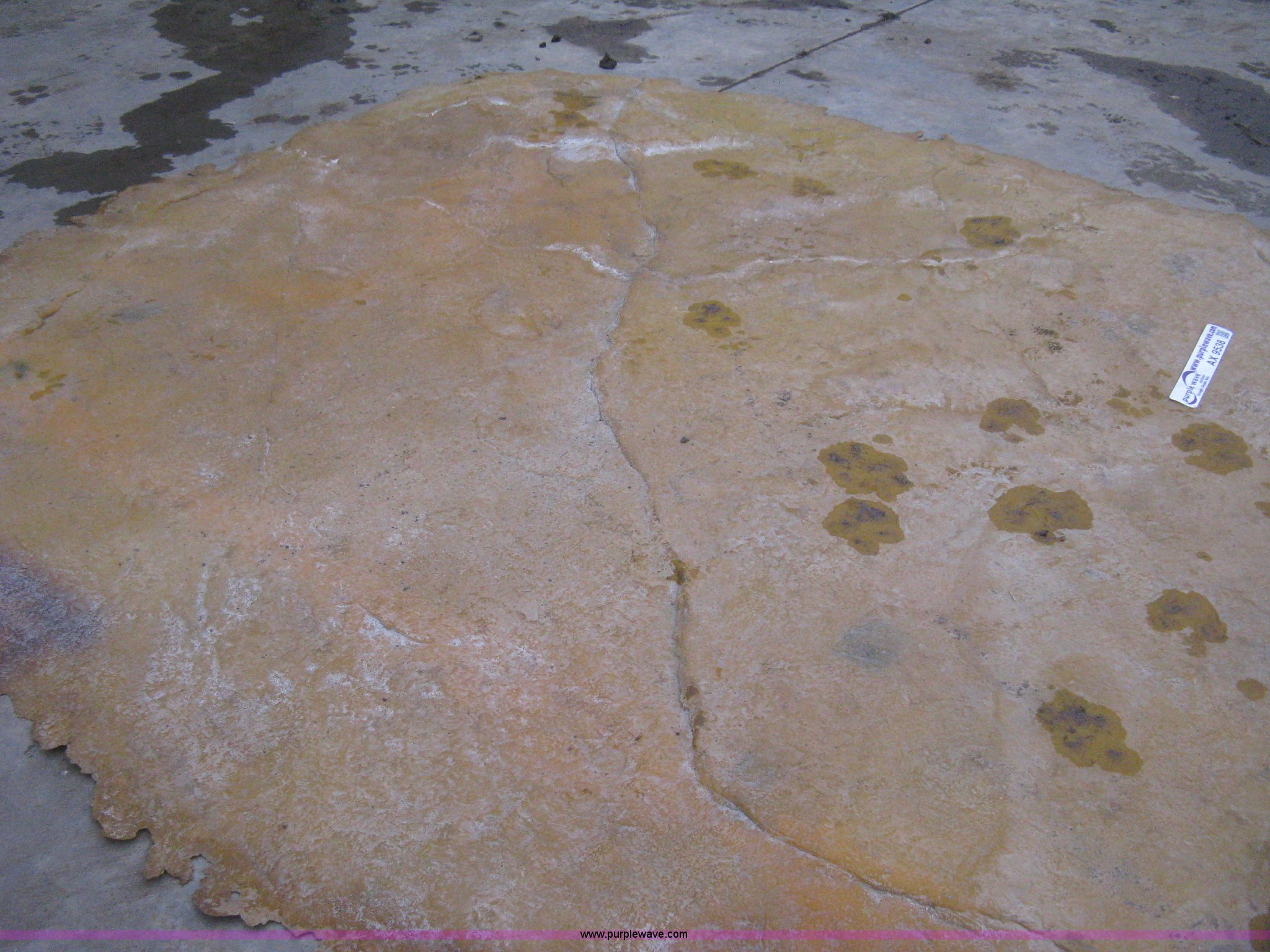 (2) assorted concrete rubber stamps in Wichita, KS Item AX9538 sold