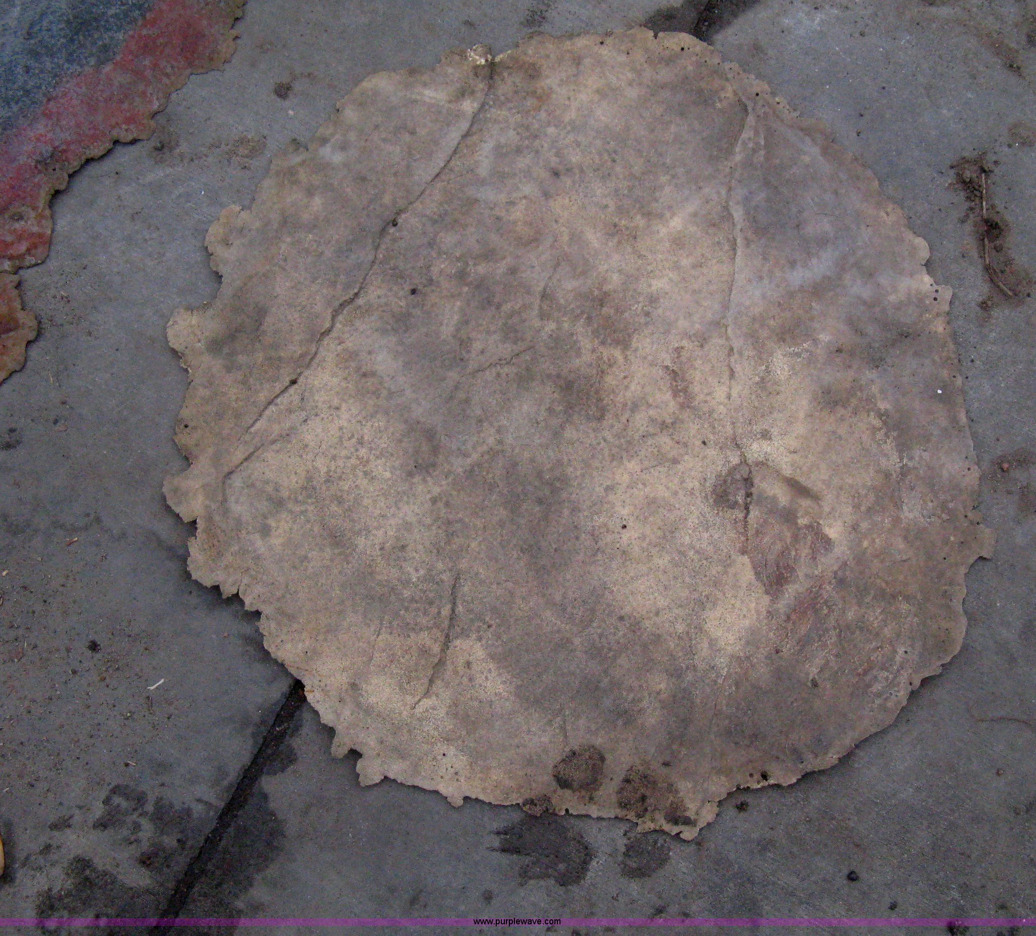 (2) assorted concrete rubber stamps in Wichita, KS Item AX9538 sold