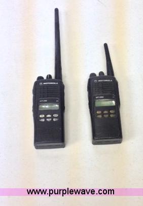 image for item AY9954 (24) Motorola HT-1250 VHF hand held radios