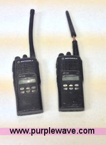 image for item AY9954 (24) Motorola HT-1250 VHF hand held radios
