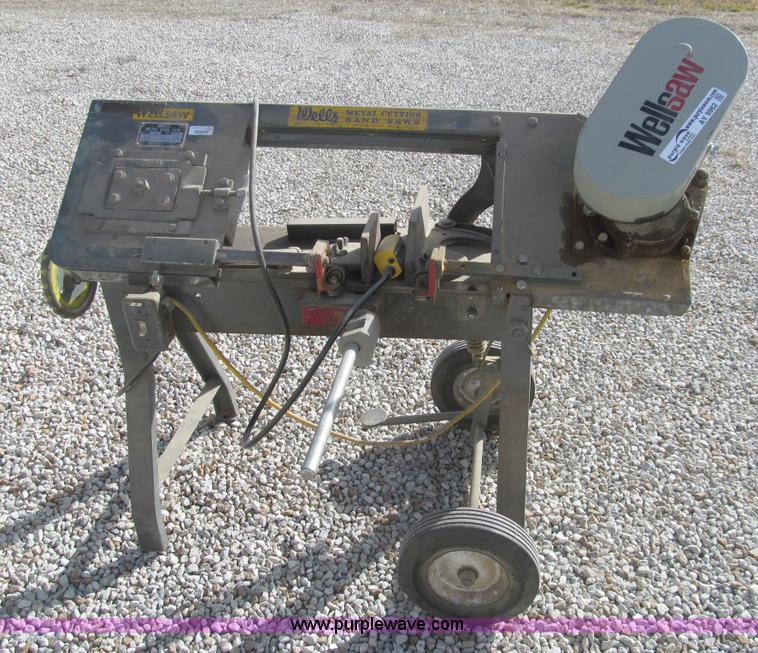 image for item AY9962 Wells 58B metal band saw