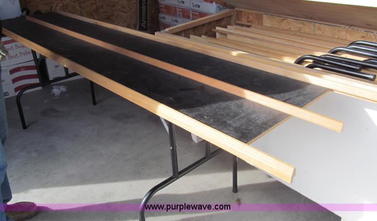 image for item AY9966 Pine car race track table