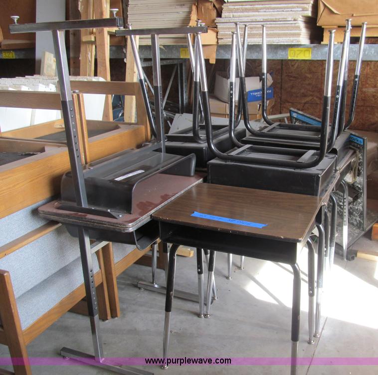 image for item AY9968 Assorted student desks
