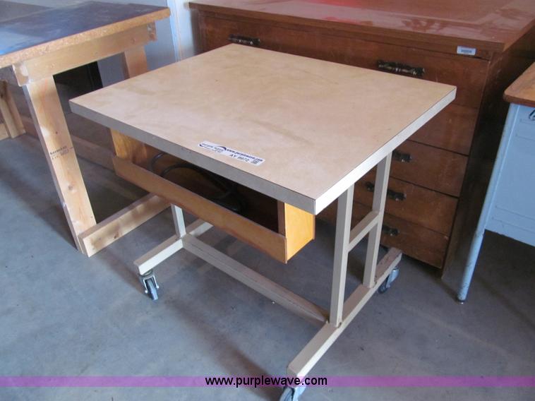image for item AY9972 Assorted wood desks and tables