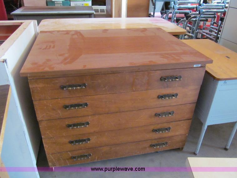 image for item AY9972 Assorted wood desks and tables