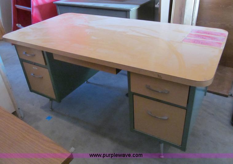 image for item AY9972 Assorted wood desks and tables