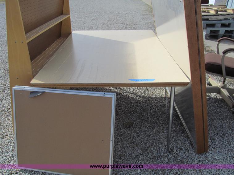 image for item AY9972 Assorted wood desks and tables