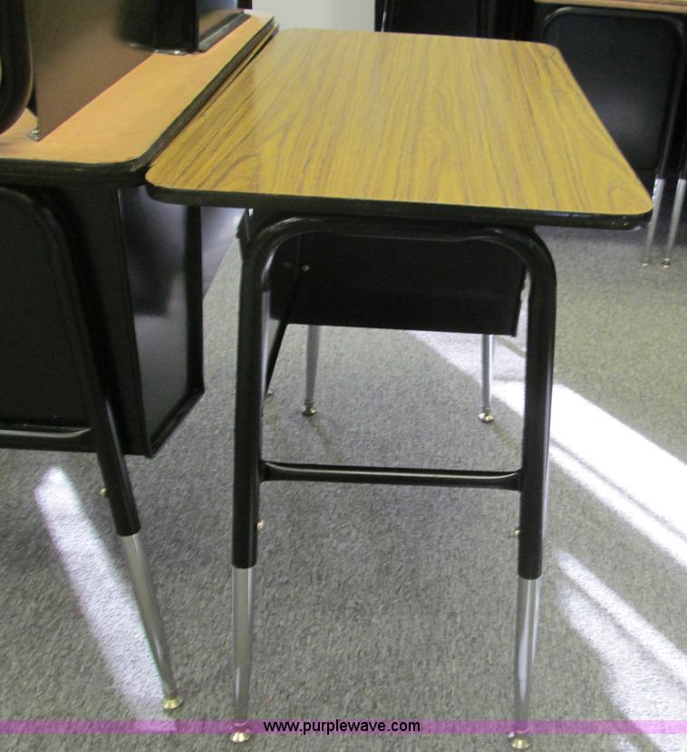 image for item AY9977 (94) metal school desks