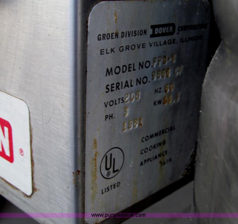 image for item AY9983 Groen FPC-1 cooker, steamer, fry tilt unit