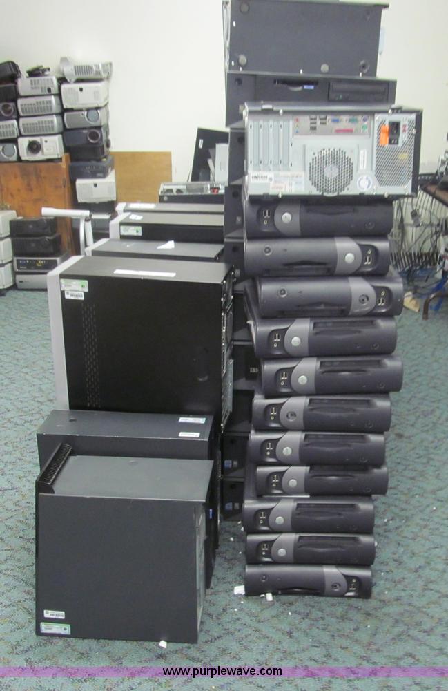 image for item AY9989 Approximately 140 computer towers