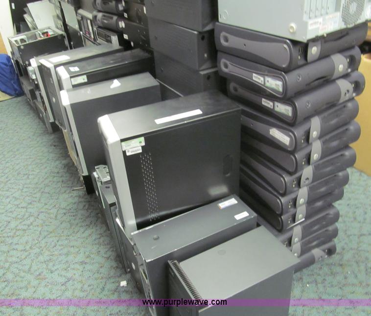 image for item AY9989 Approximately 140 computer towers