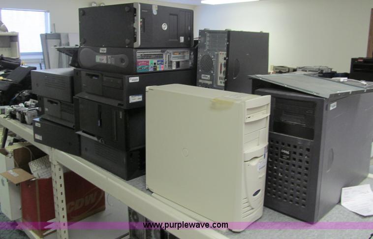 image for item AY9989 Approximately 140 computer towers