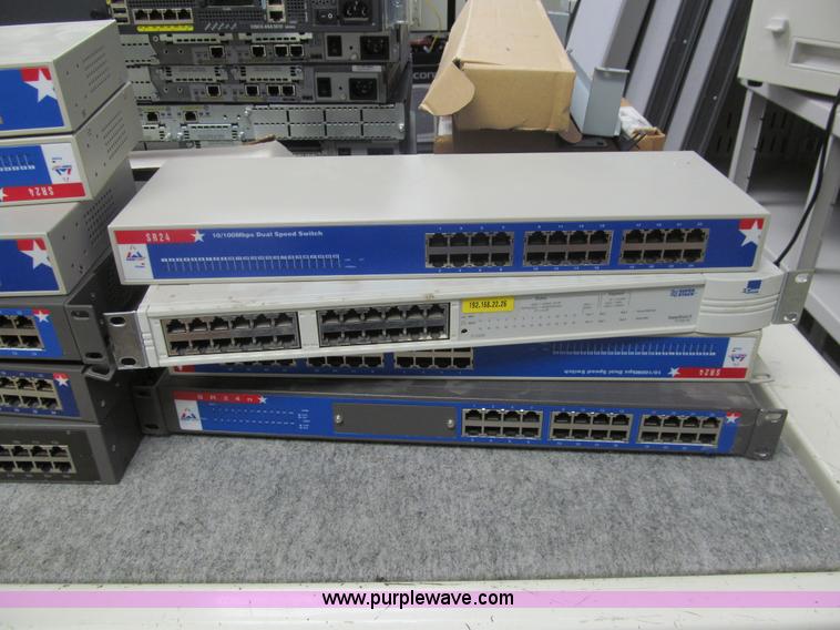 image for item AY9995 Assorted switches and computer accessories