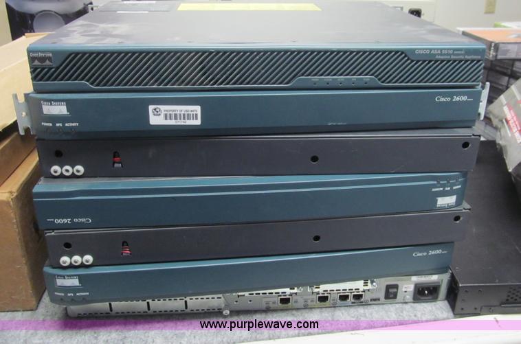 image for item AY9995 Assorted switches and computer accessories