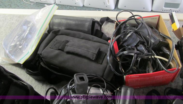 image for item AY9999 Assorted digital cameras and camcorders