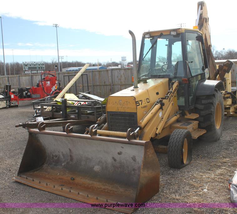 image for item G4495 Ford 575D Turbo backhoe