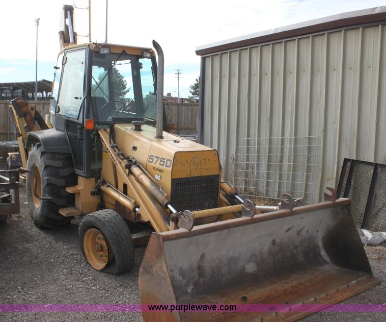 image for item G4495 Ford 575D Turbo backhoe
