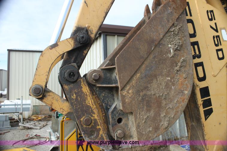 image for item G4495 Ford 575D Turbo backhoe