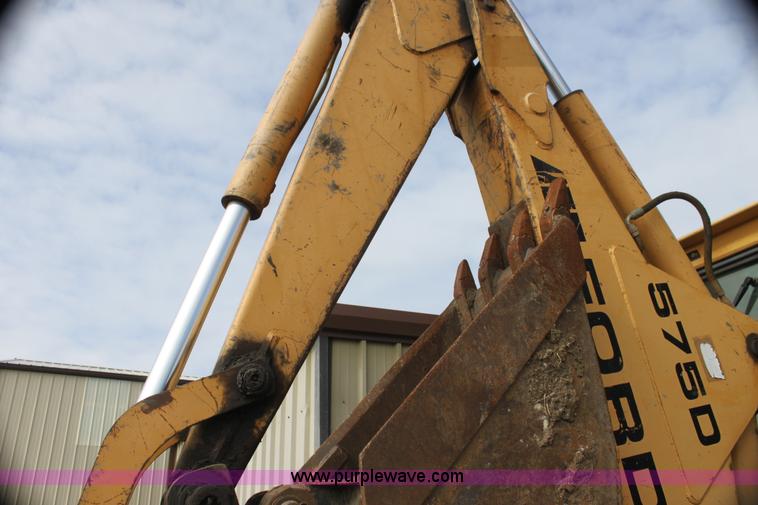 image for item G4495 Ford 575D Turbo backhoe