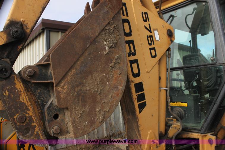 image for item G4495 Ford 575D Turbo backhoe