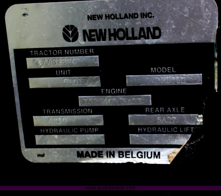 image for item G4495 Ford 575D Turbo backhoe