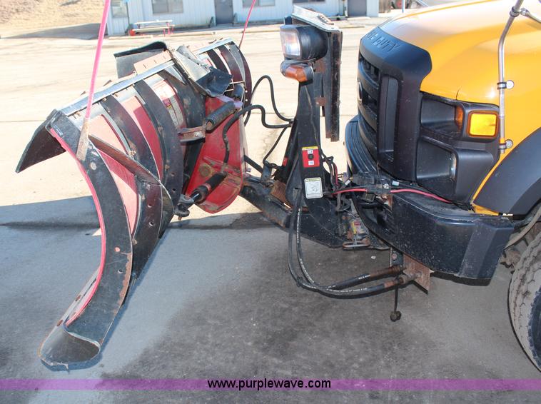 image for item H7760 2008 Ford F450 Super Duty XL Crew Cab flatbed truck