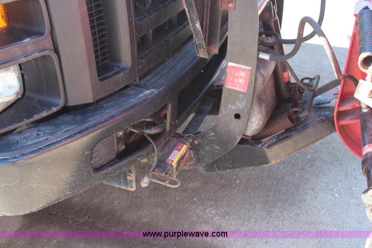 image for item H7760 2008 Ford F450 Super Duty XL Crew Cab flatbed truck